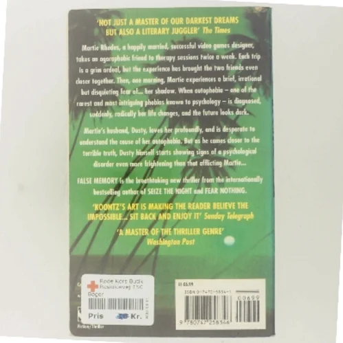 False Memory af Dean Koontz (Bog)
