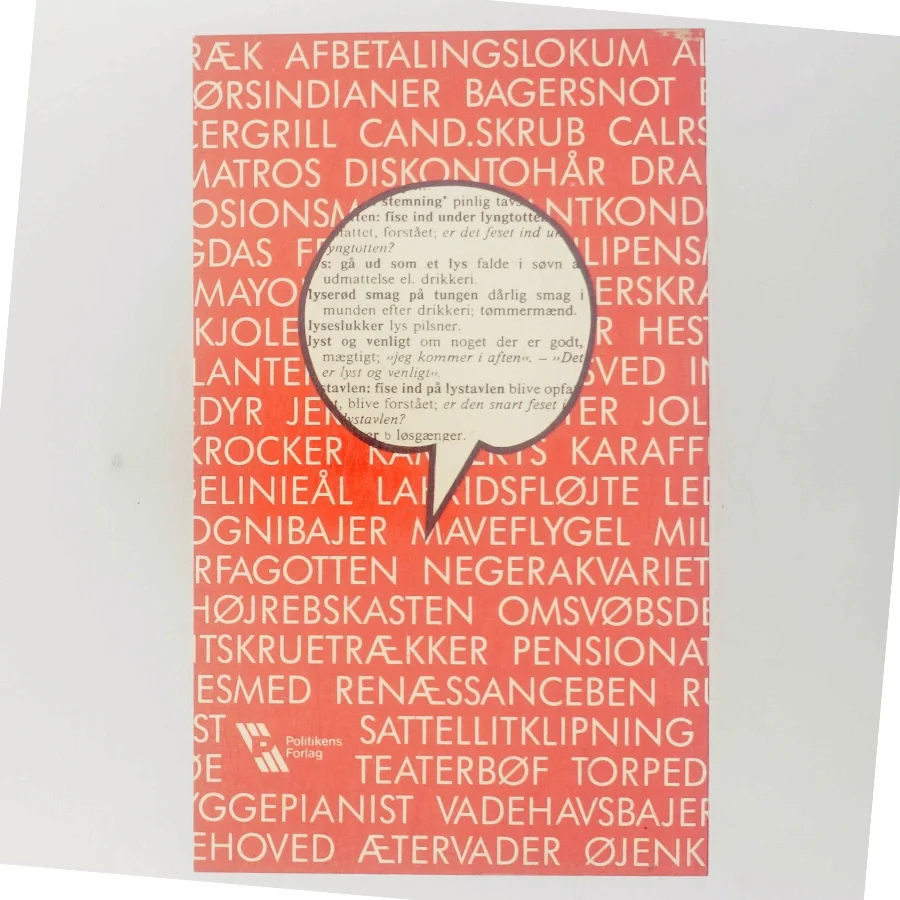 Politikens slang ordbog (Bog)