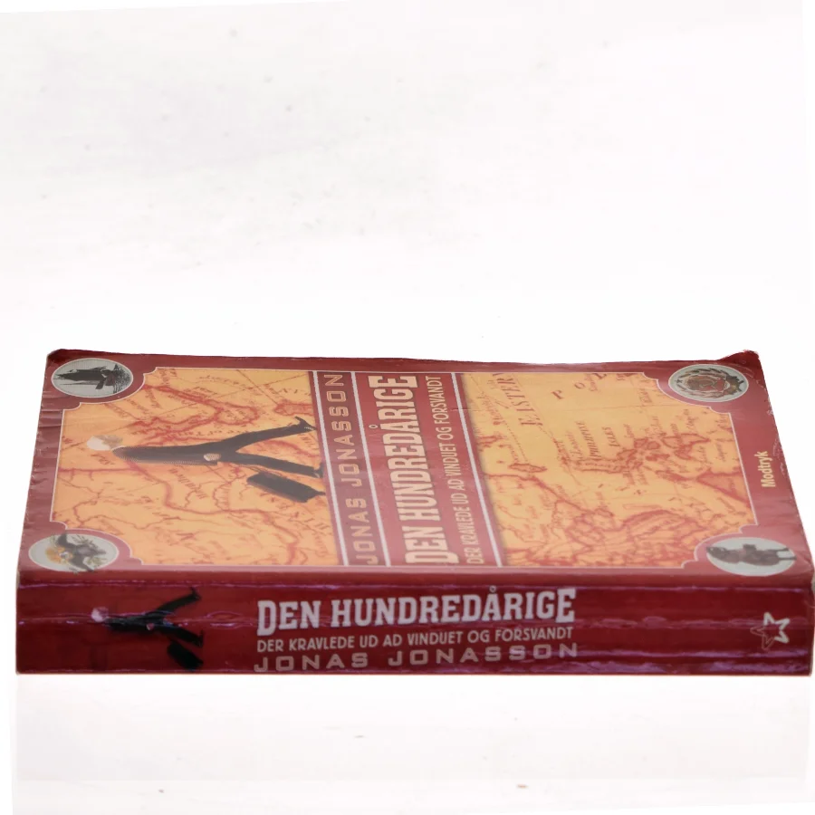 Den hundredårige der kravlede ud af vinduet og forsvandt af Jonas Jonasson (Bog)