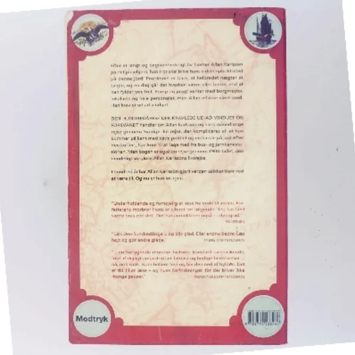Den hundredårige der kravlede ud af vinduet og forsvandt af Jonas Jonasson (Bog)