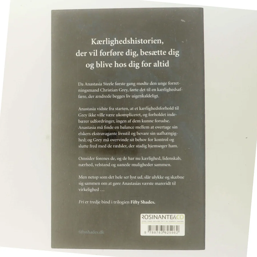 Fifty shades. Bind 3, Fri af E. L. James (Bog)