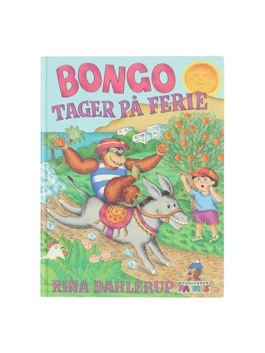 Forsiden af Bongo tager på ferie af Rina Dahlerup