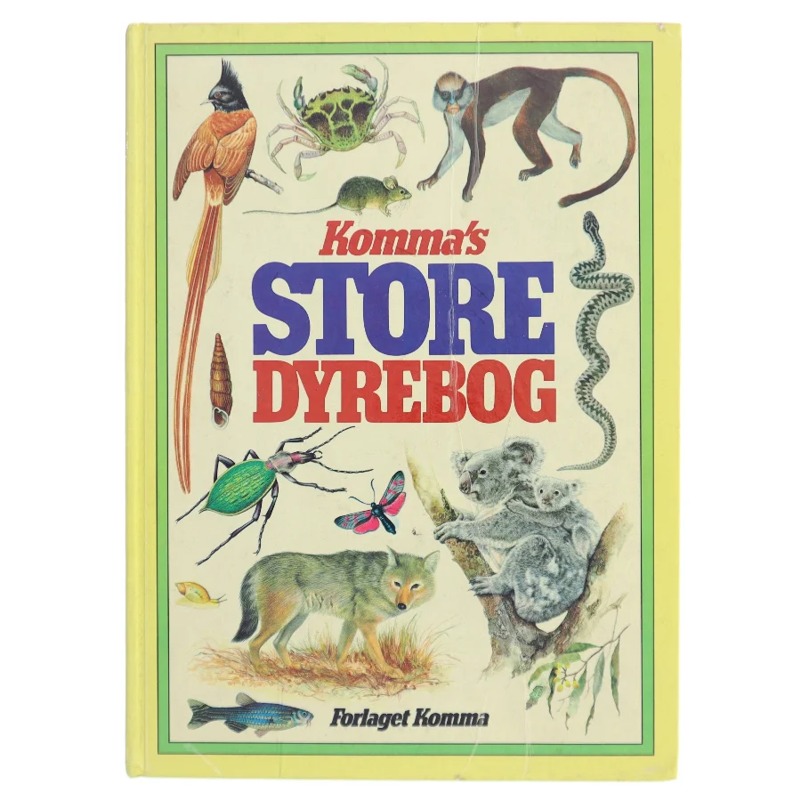 Kommas store dyrebog af Komma (Bog)