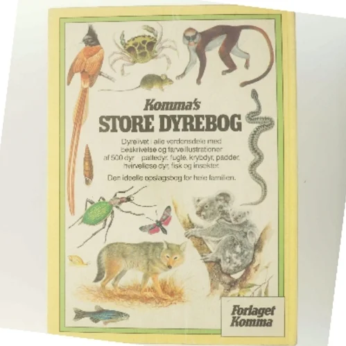 Kommas store dyrebog af Komma (Bog)