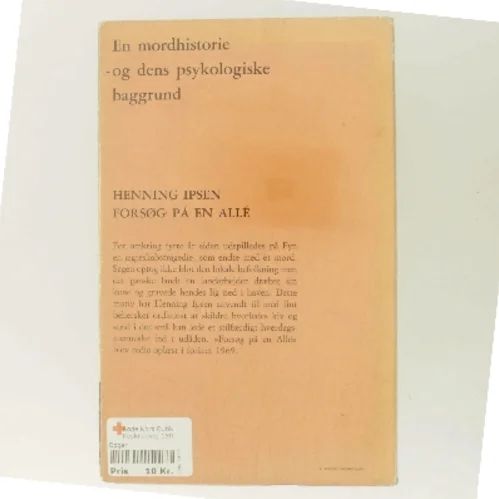 Forsøg på en Allé af Henning Ipsen (Bog)