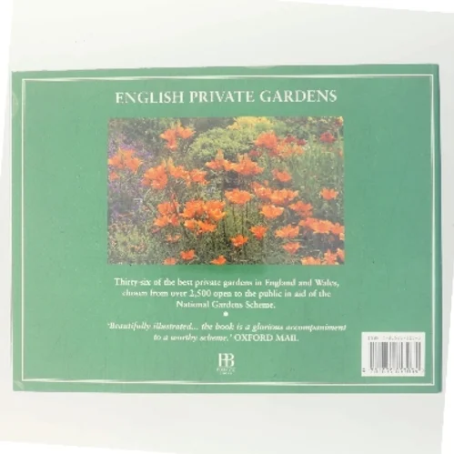 English Private Gardens (Bog)