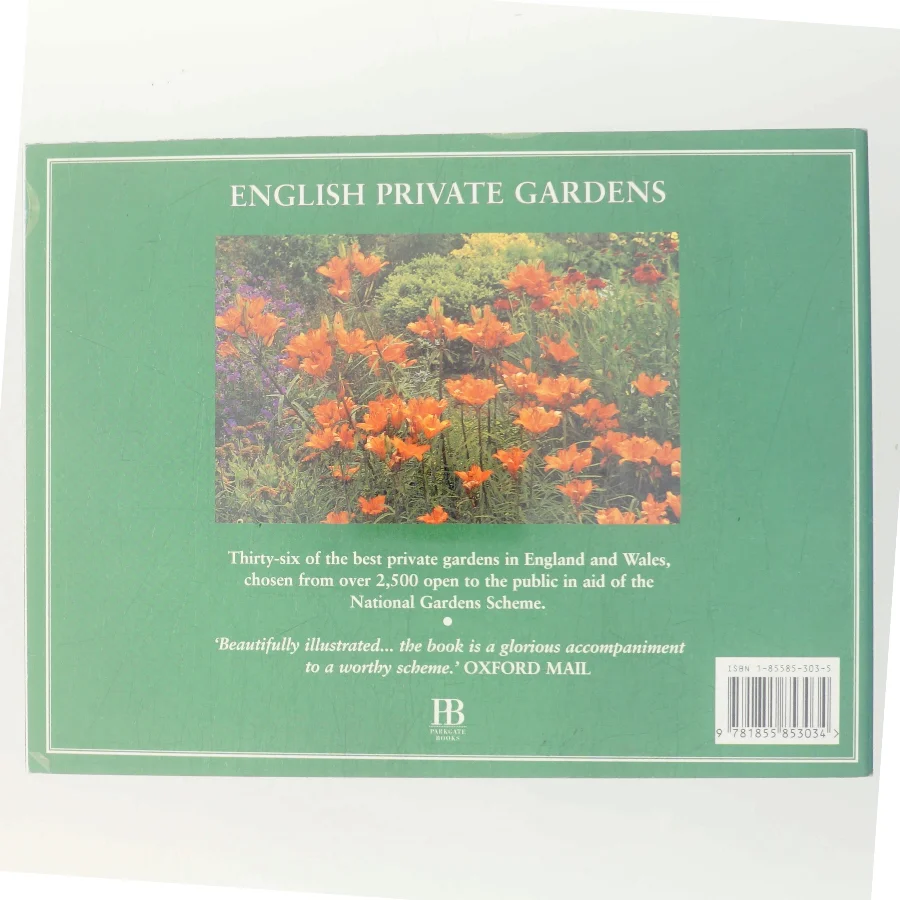 English Private Gardens (Bog)