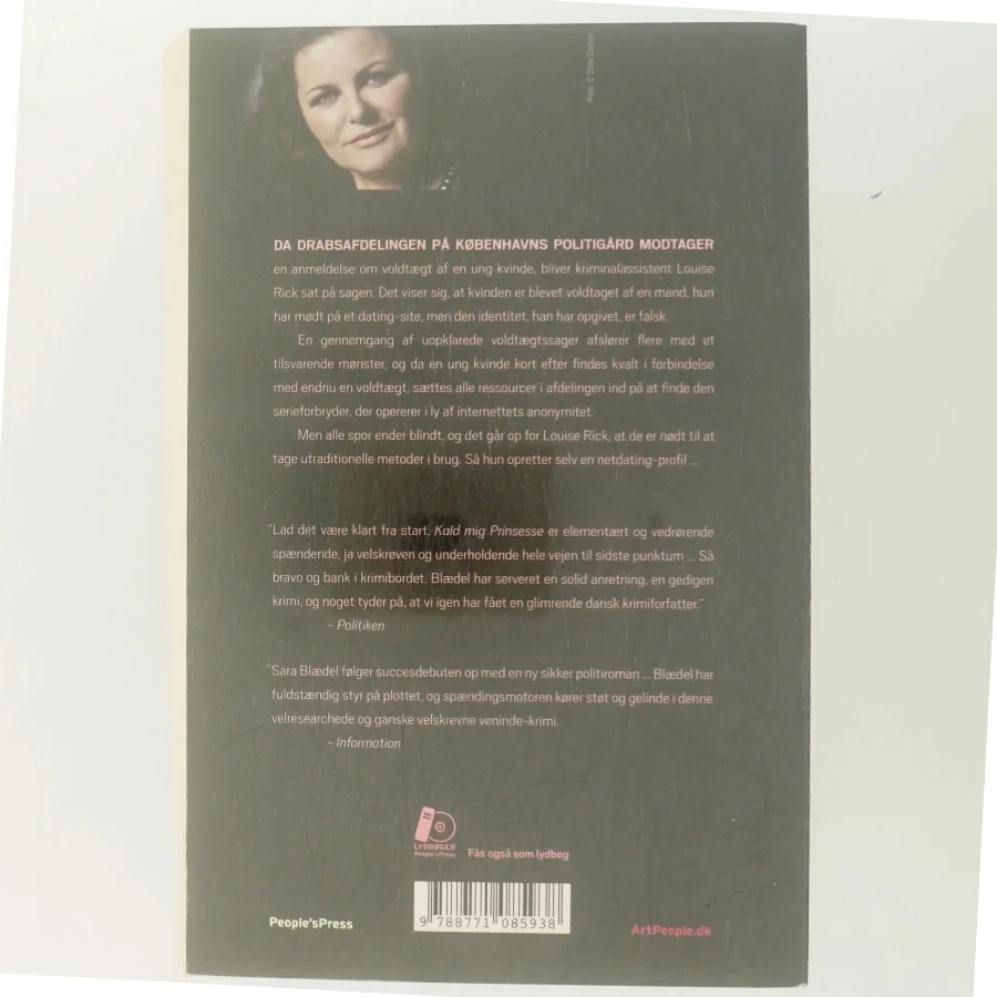 Kald mig prinsesse : krimi af Sara Blædel (Bog)