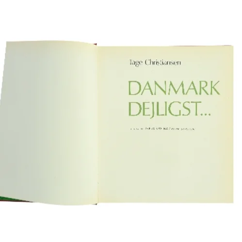 Danmark dejligst... af Tage Christiansen (Bog)