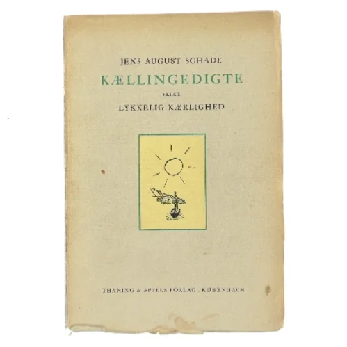 Kællingedigter eller Lykkelig kærlighed af Jens August Schade (Bog)