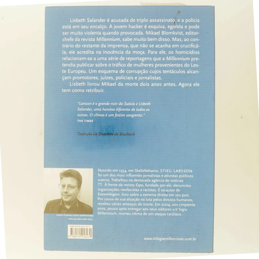 A menina que brincava com fogo af Stieg Larsson (Bog)