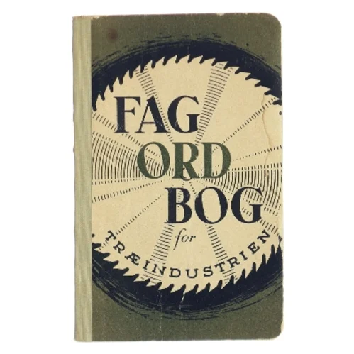 Fagordbog for træindustrien (Bog)