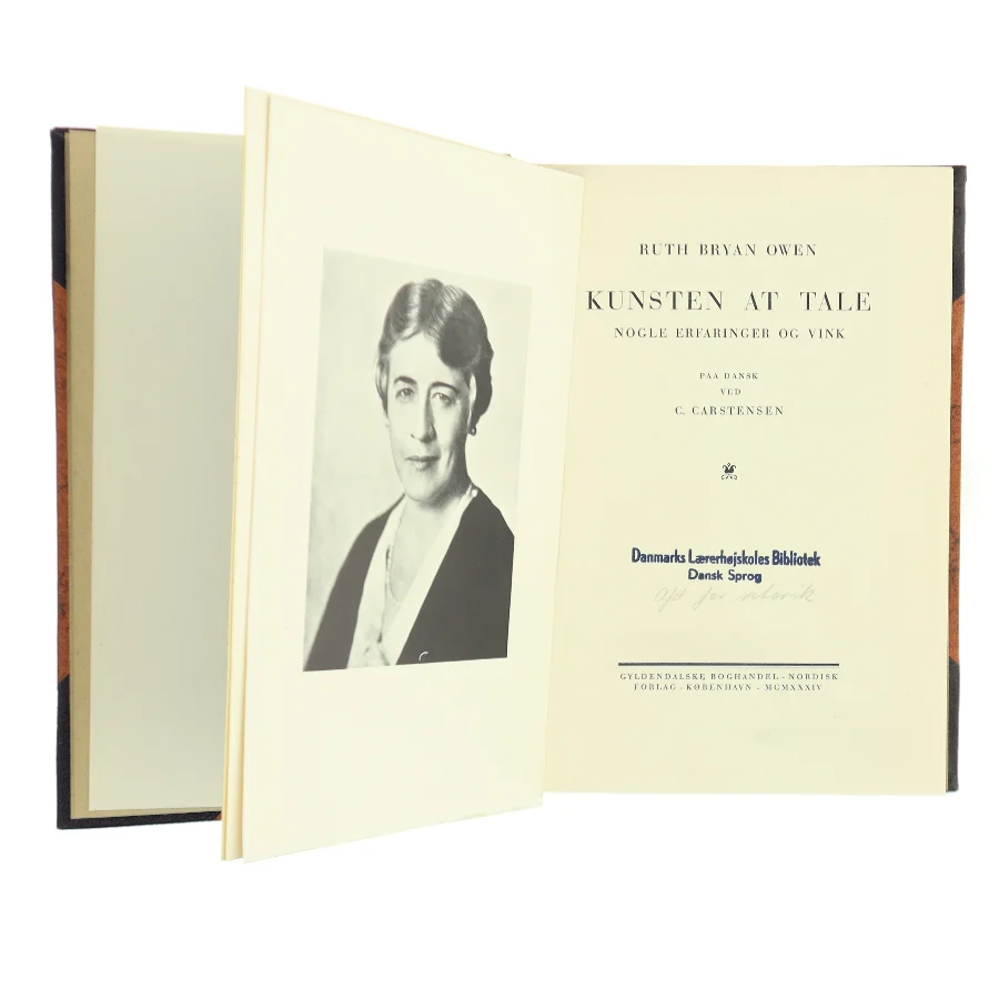 Kunsten at tale af Ruth Bryan Owen (Bog)