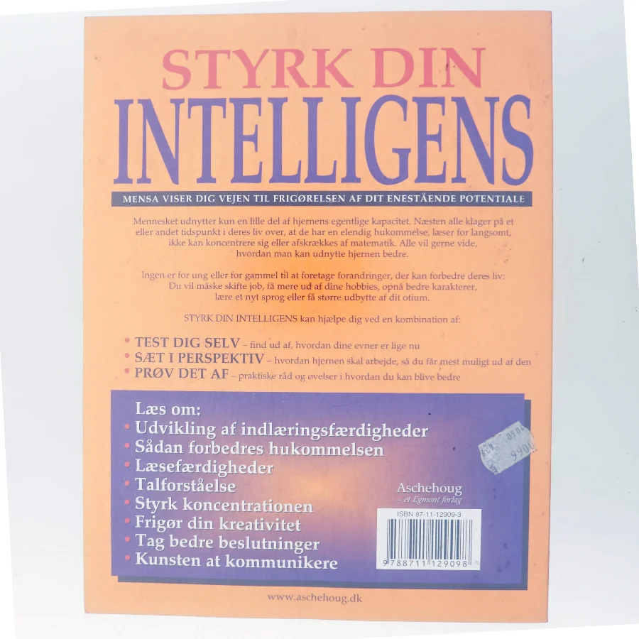 Mensa - styrk din intelligens af Josephine Fulton (Bog)