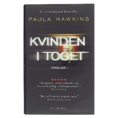 Kvinden i toget : thriller (Klassesæt) af Paula Hawkins (Bog)