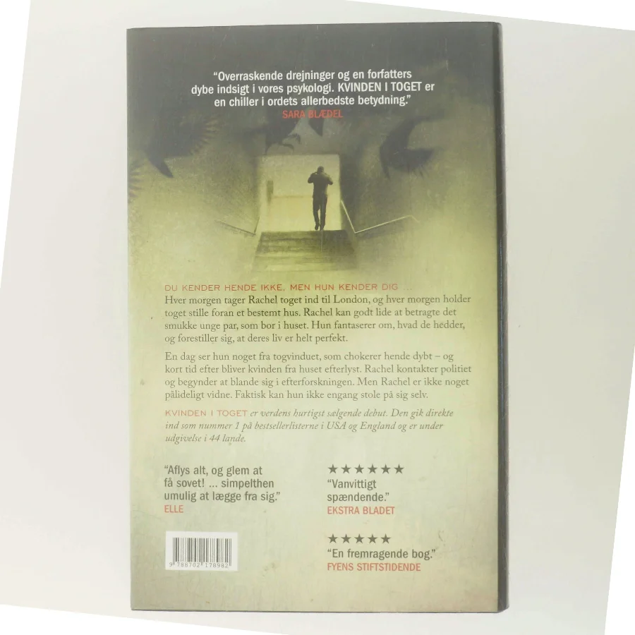 Kvinden i toget : thriller (Klassesæt) af Paula Hawkins (Bog)