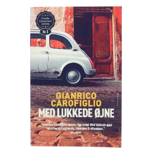 Med lukkede øjne af Gianrico Carofiglio (Bog)