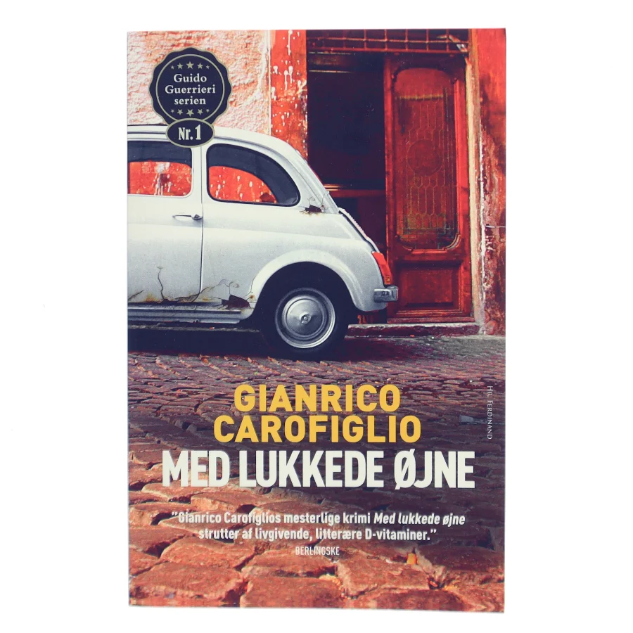 Med lukkede øjne af Gianrico Carofiglio (Bog)