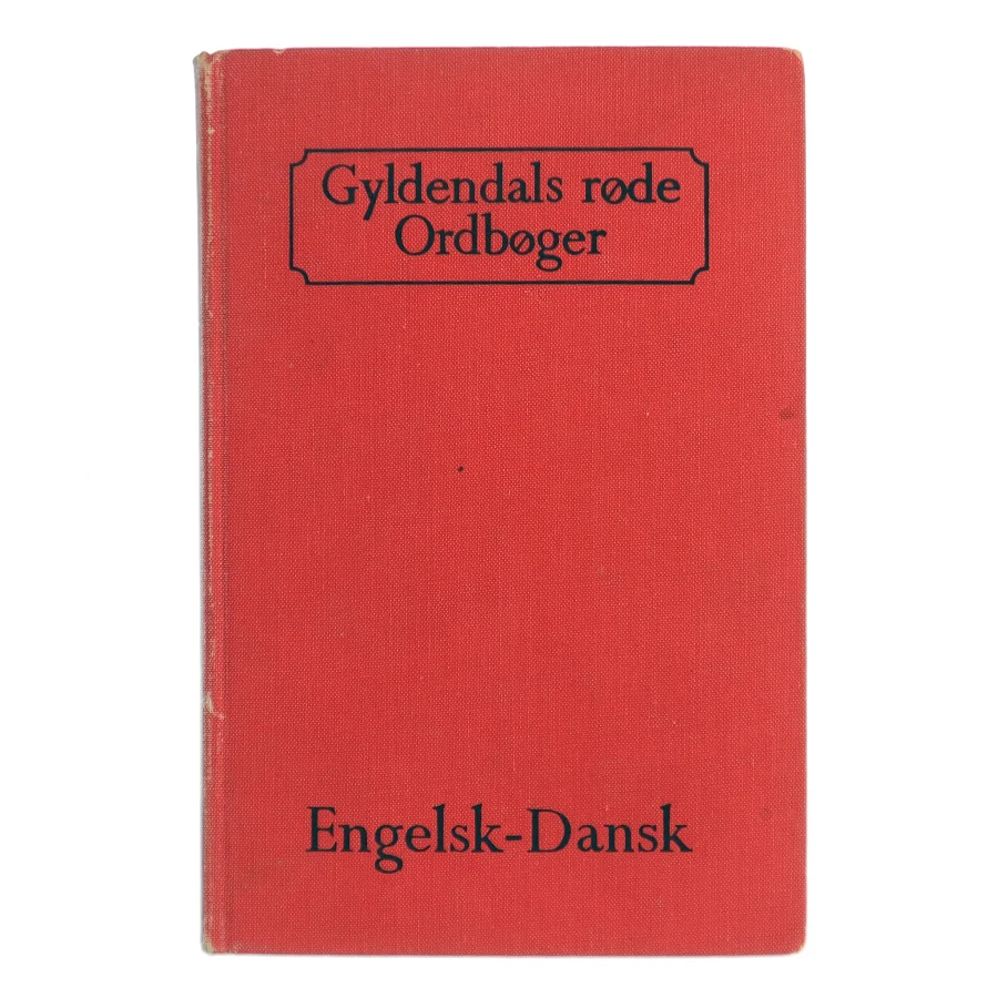 Gyldendals røde Ordbøger: Engelsk-Dansk af <Udfyld bogens forfattere> (Bog)