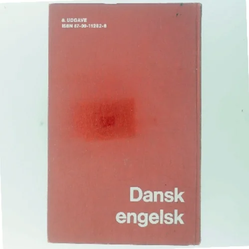 Dansk-engelsk Ordbog (Bog)