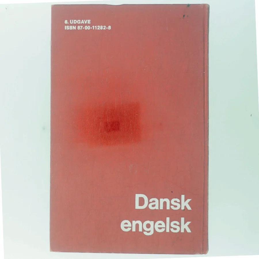 Dansk-engelsk Ordbog (Bog)