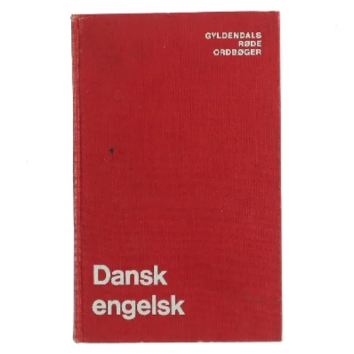 Dansk-engelsk Ordbog (Bog)