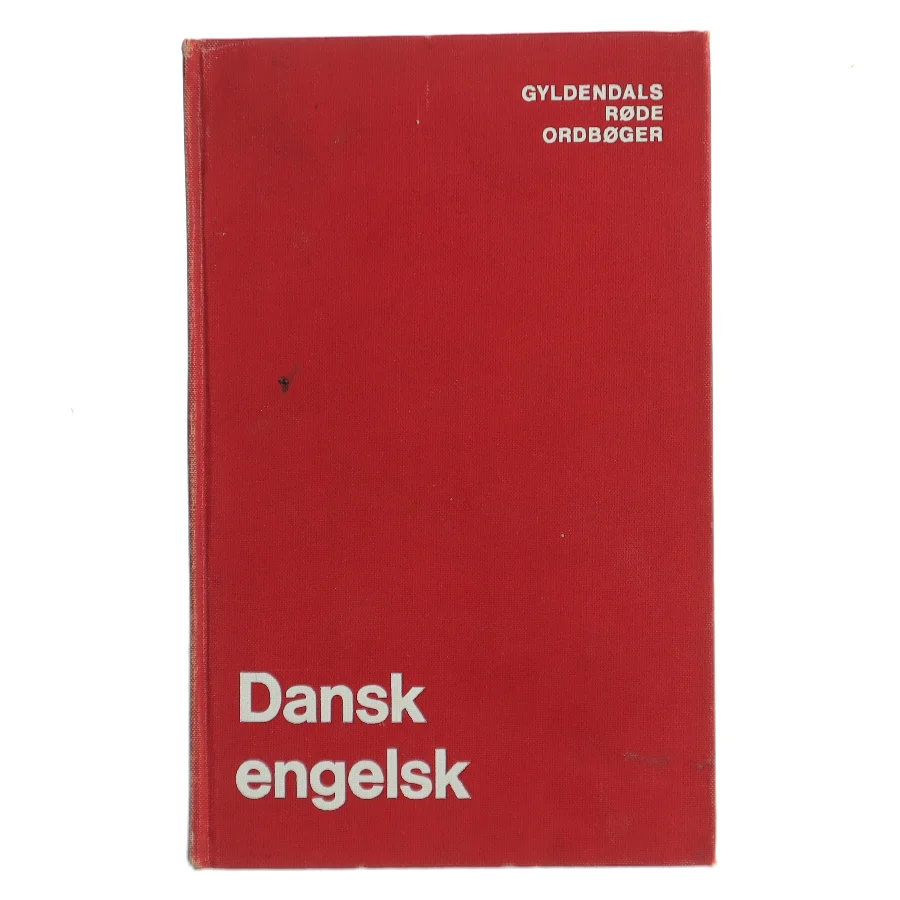 Dansk-engelsk Ordbog (Bog)