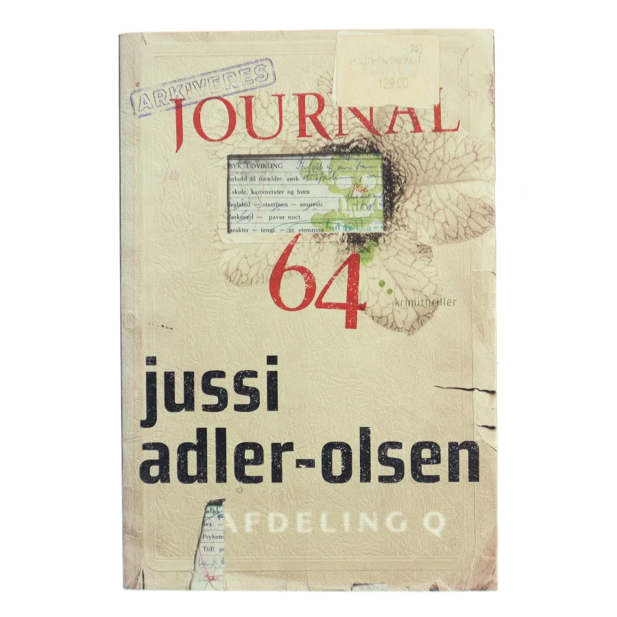 Journal 64 af Jussi Adler-Olsen (Bog)