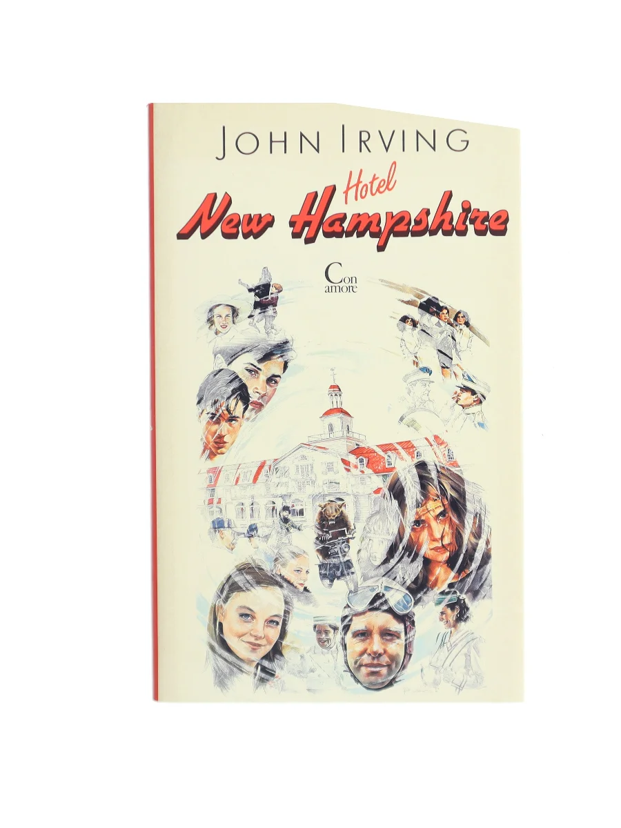 Forsiden af Hotel New Hampshire (The Hotel New Hampshire) af John Irving