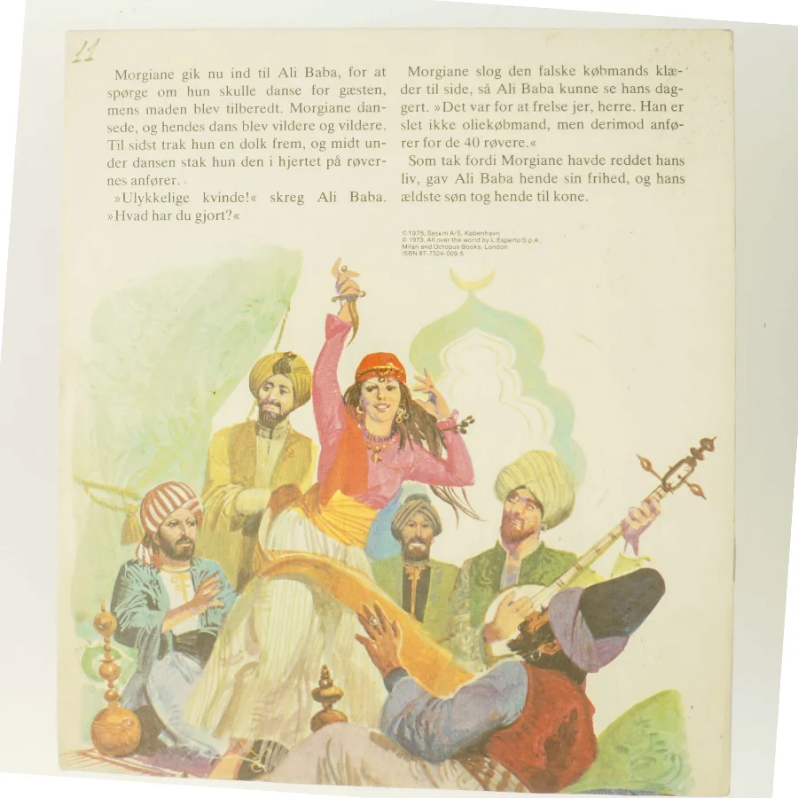Ali Baba og de 40 røvere af Ukendt (klassisk eventyr, titel: Ali Baba og de 40 røvere) (Bog)