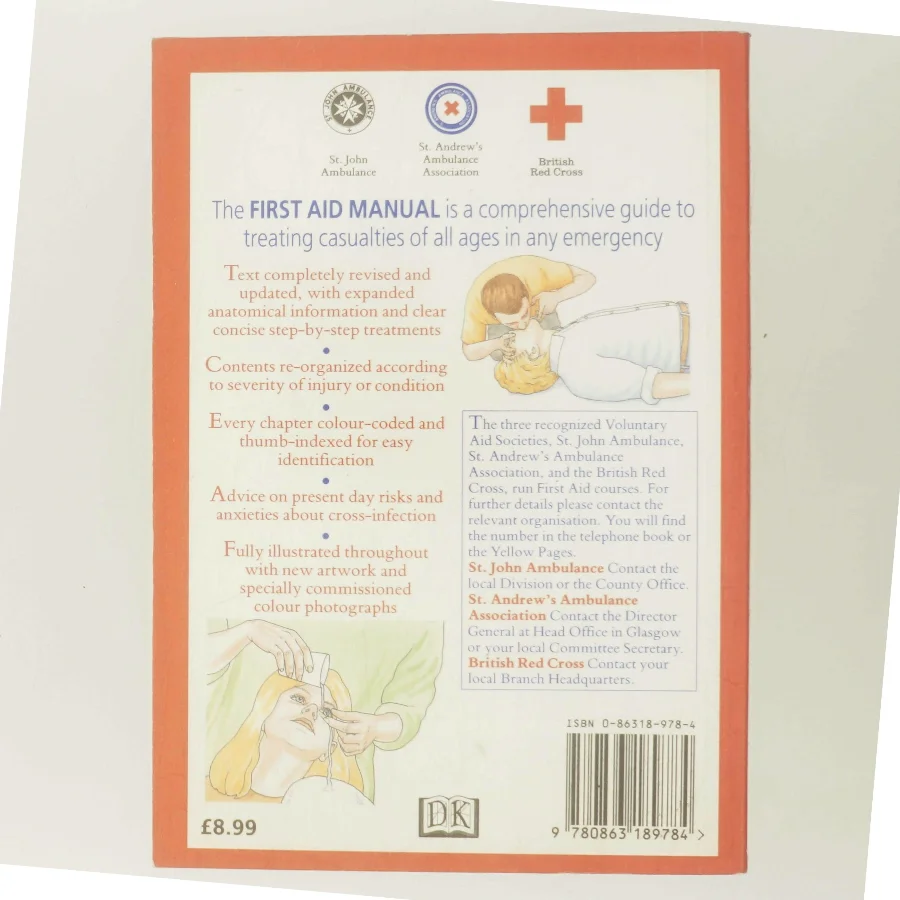 First Aid Manual (Bog)