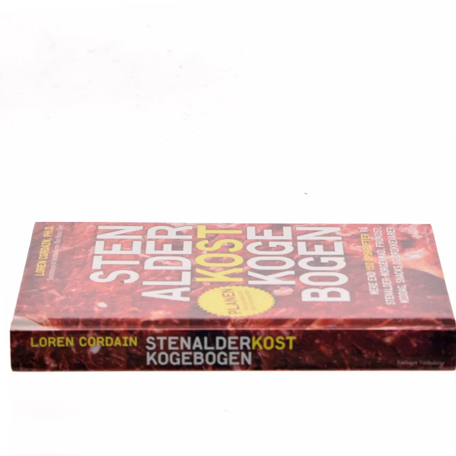 Stenalderkost kogebogen af Loren Cordain (Bog)