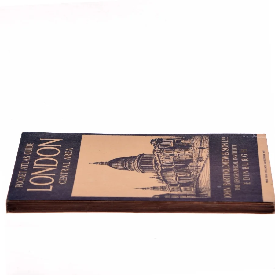 Pocket Atlas Guide London Central Area af John Bartholomew & Son Ltd. (Bog)