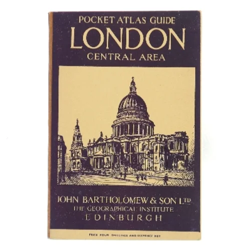 Pocket Atlas Guide London Central Area af John Bartholomew & Son Ltd. (Bog)