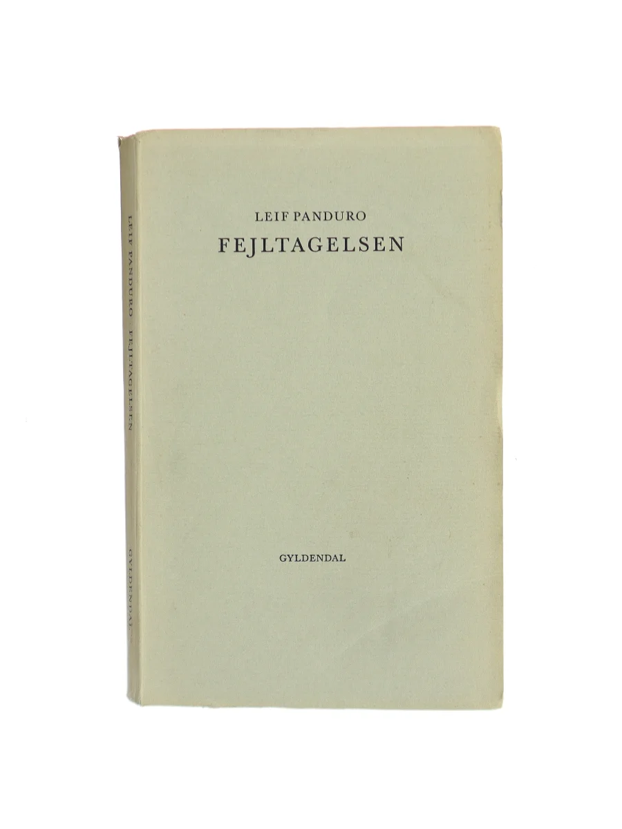 Forsiden af Fejltagelsen af Leif Panduro
