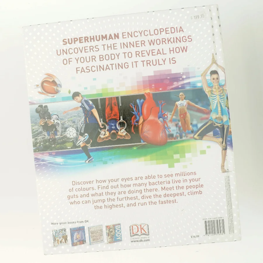 Superhuman encyclopedia : discover the amazing things your body can do af Steve Parker (Bog)