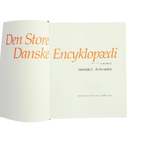 Den Store Danske Encyklopædi. Bind 16: ranunkel - Schroeder af Danmarks Nationalleksikon (Bog)
