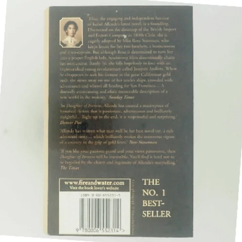 Daughter of fortune af Isabel Allende (Bog)
