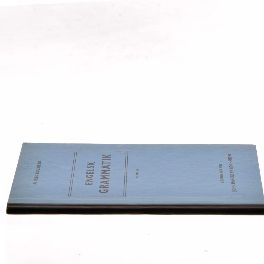 Engelsk grammatik af Alfred Bolbjerg (Bog)