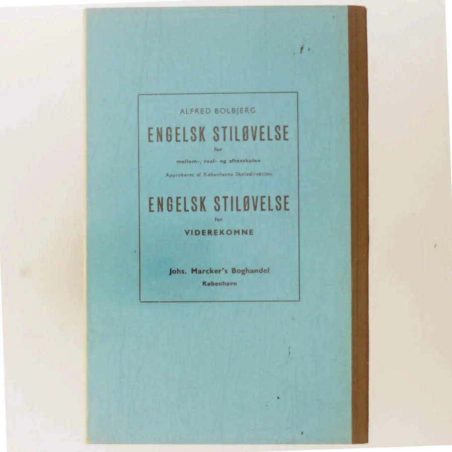 Engelsk grammatik af Alfred Bolbjerg (Bog)