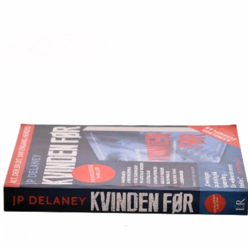 Kvinden før af JP Delaney (Bog)