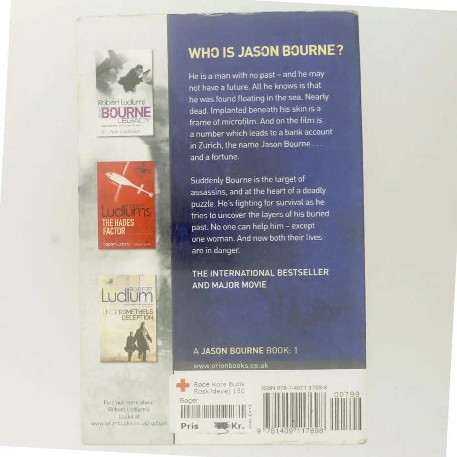 The Bourne Identity af Robert Ludlum (Bog)