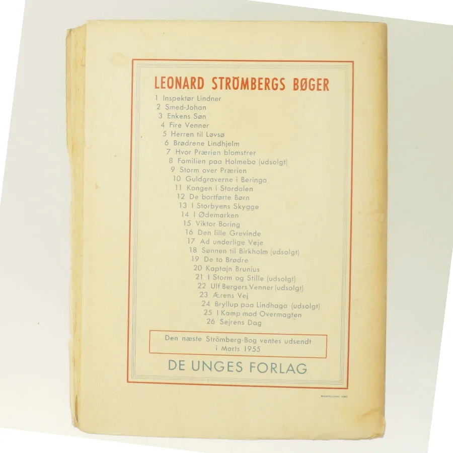 Sejrens dag af Leonard Strömberg (Bog)