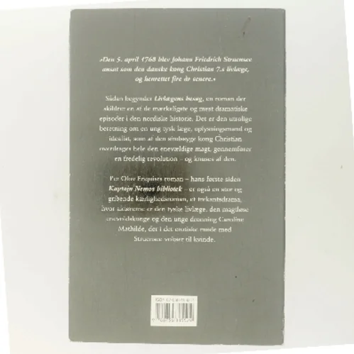 Livlaegens Besog: Roman (Danish Edition) af Per Olov Enquist (Bog)