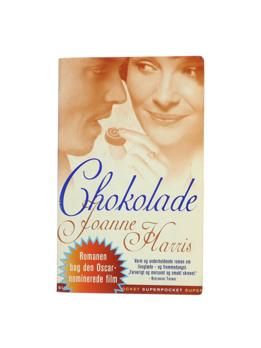 Forsiden af Chokolade : roman af Joanne Harris