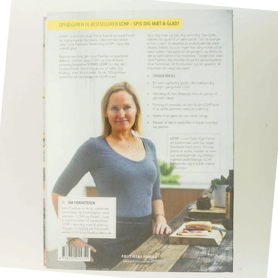 Mæt & slank med LCHF af Jane Faerber (Bog)