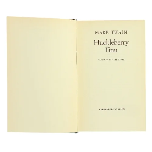 Huckleberry Finn af Mark Twain (Bog)