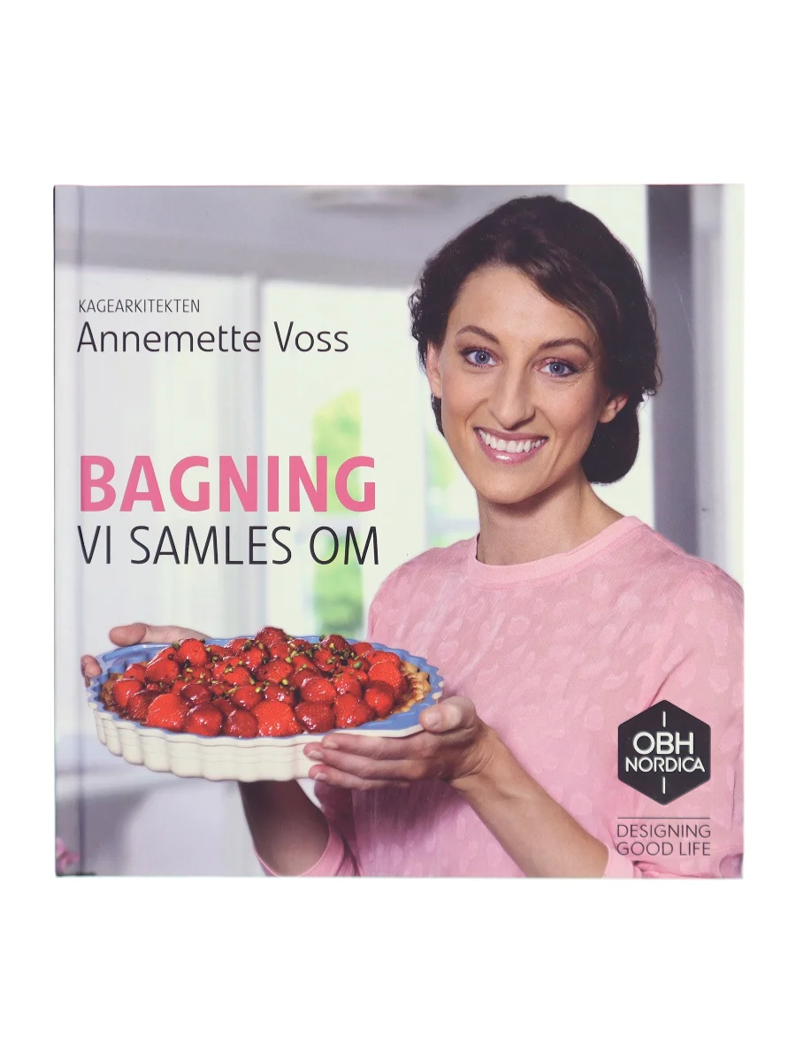 Forsiden af Bagning vi samles om af Annemette Voss