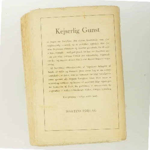 Kejserlig Gunst af F. W. Kenyon (Bog)