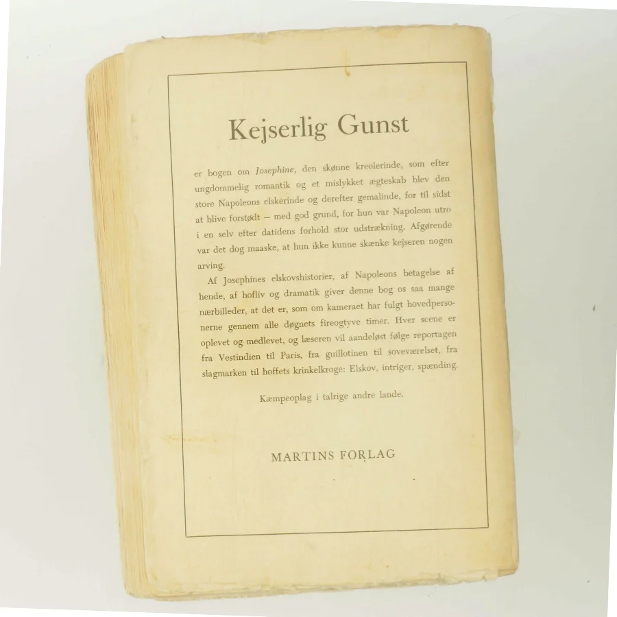 Kejserlig Gunst af F. W. Kenyon (Bog)